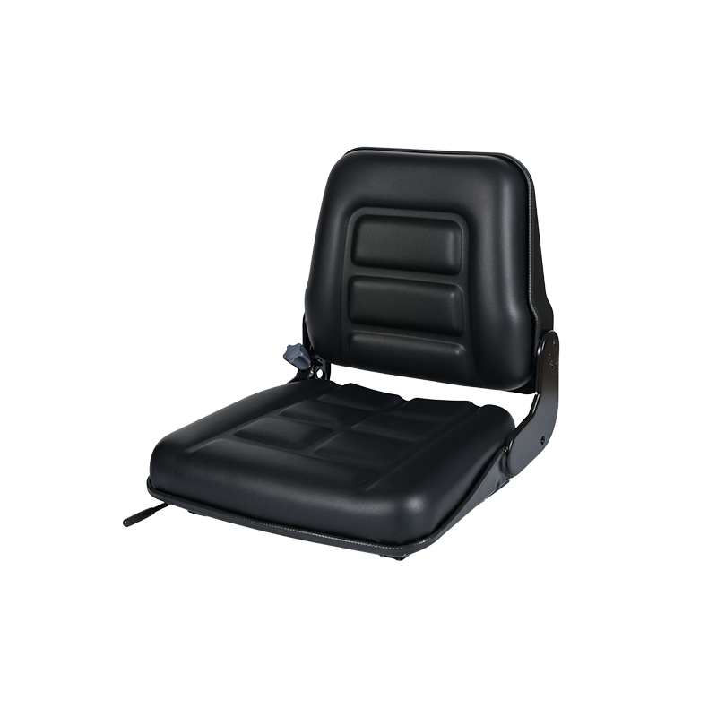 BF1-1 Slitesterk ergonomisk sertifisert gaffeltrucksete for forbrenningsgaffeltrucker med svart vinyl