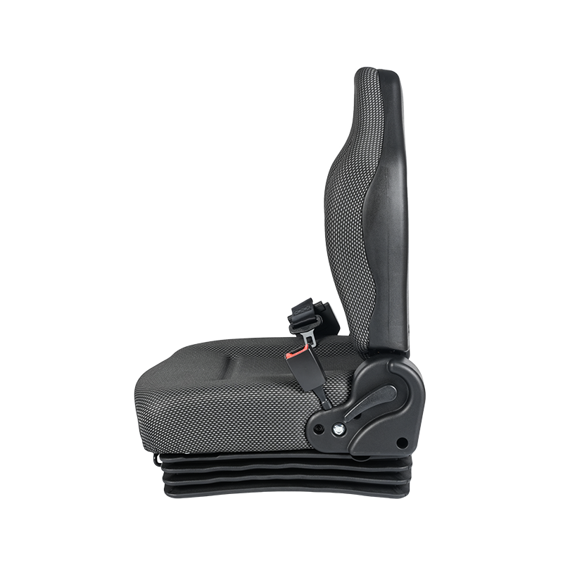 BF6-3 EN13490 IT1 sertifisert skyvetrucksete med uttrekkbart setebelte og støtdemping og OPS-bryter for gaffeltrucker med litiumbatteri Kompatibel med Hyster, Jungheinrich