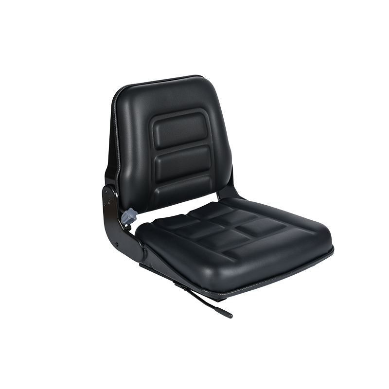 BF1-1 Slitesterk ergonomisk sertifisert gaffeltrucksete for forbrenningsgaffeltrucker med svart vinyl