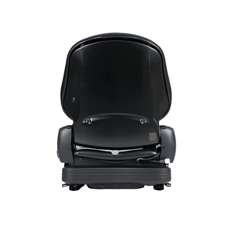 BF16 lav-profil vinyl erstatning mekanisk fjærende sete for materialhåndtering gaffeltruck utstyr - svart med EN13490 IT1+IT2