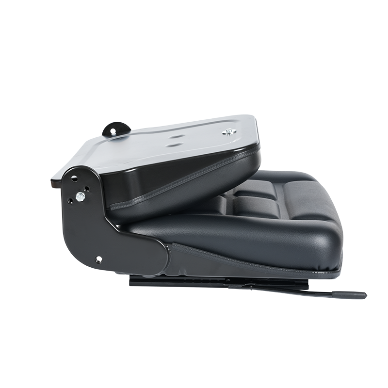 BF1-2 Kostnadseffektiv svart vinyl sammenleggbar ryggstøtte gaffeltrucksete for lagerbilflåter