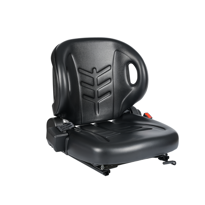 BF2-2 Universa Elektrisk stabler Operatørsete - Vanntett svart belagt 4-veis strekkduk PVC med OPS-sensorbryter og justerbar ryggstøtte Kompatibel med Hangcha, Toyota